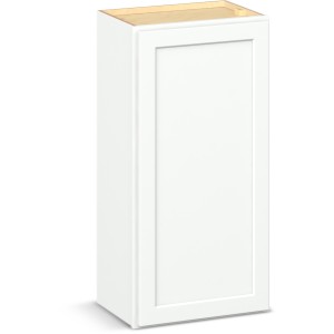 Reliabilt Parkstone II Reliabilt Parkstone II Brilliant White Wall Cabinet, 1 Door, 18-in x 36-in - 641243 | Lowe's Pro Supply